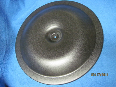 Aftermarket air cleaner lid in Wetstone Black