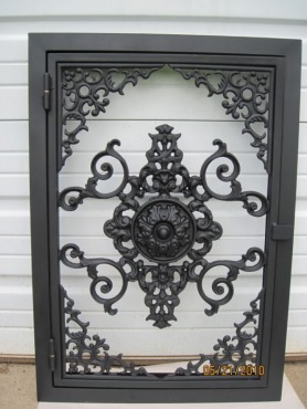 A/C vent cover by VintageVents.com in Silk Satin Black